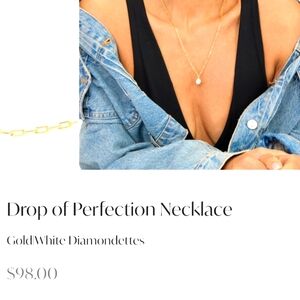 Mrlinda Maria Drop of Perfection Necklace